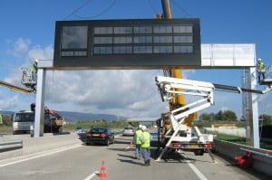 Transport PMV sur Escota